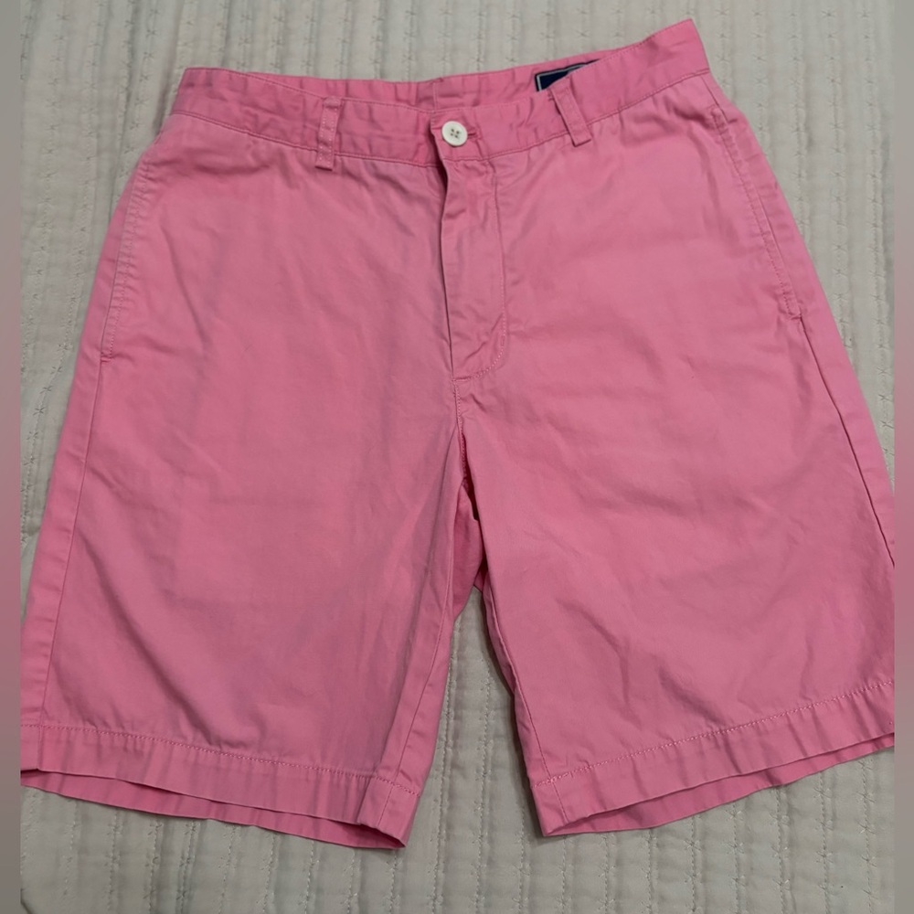 Vineyard Vines  by Shep &‎ Ian Mens Pink Club Short Flat Front Bermuda Size 30